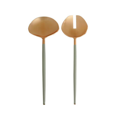 Jogo de Talheres para Salada em Inox Roma