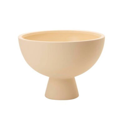 Centro de Mesa em Cerâmica Elisa - Bege