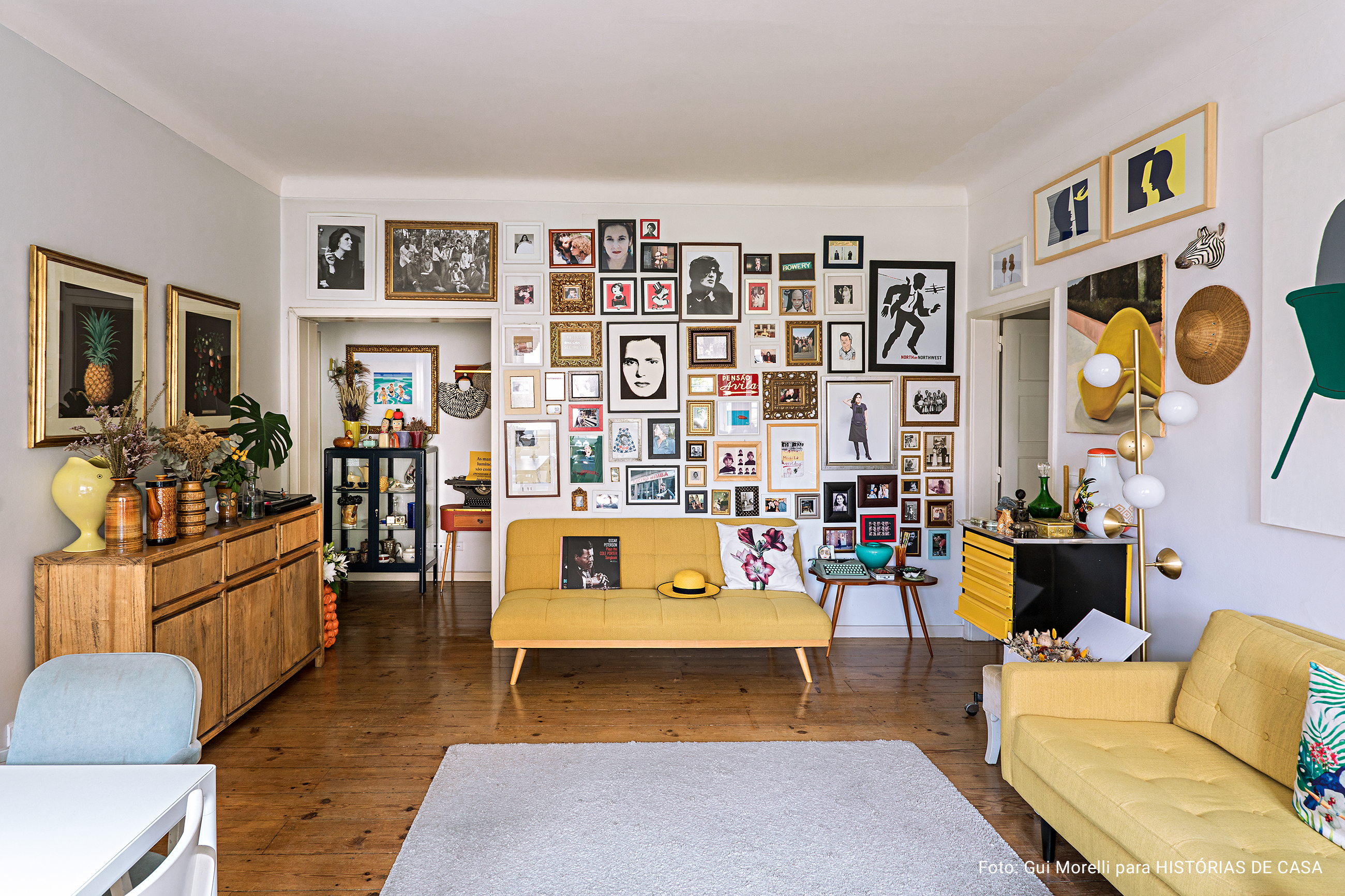 Um apartamento de muitas camadas