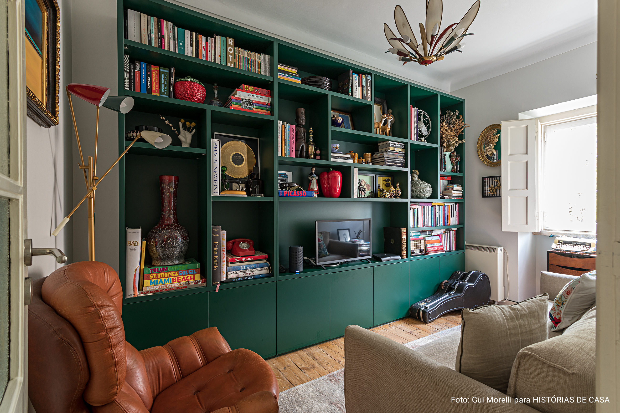 Um apartamento de muitas camadas