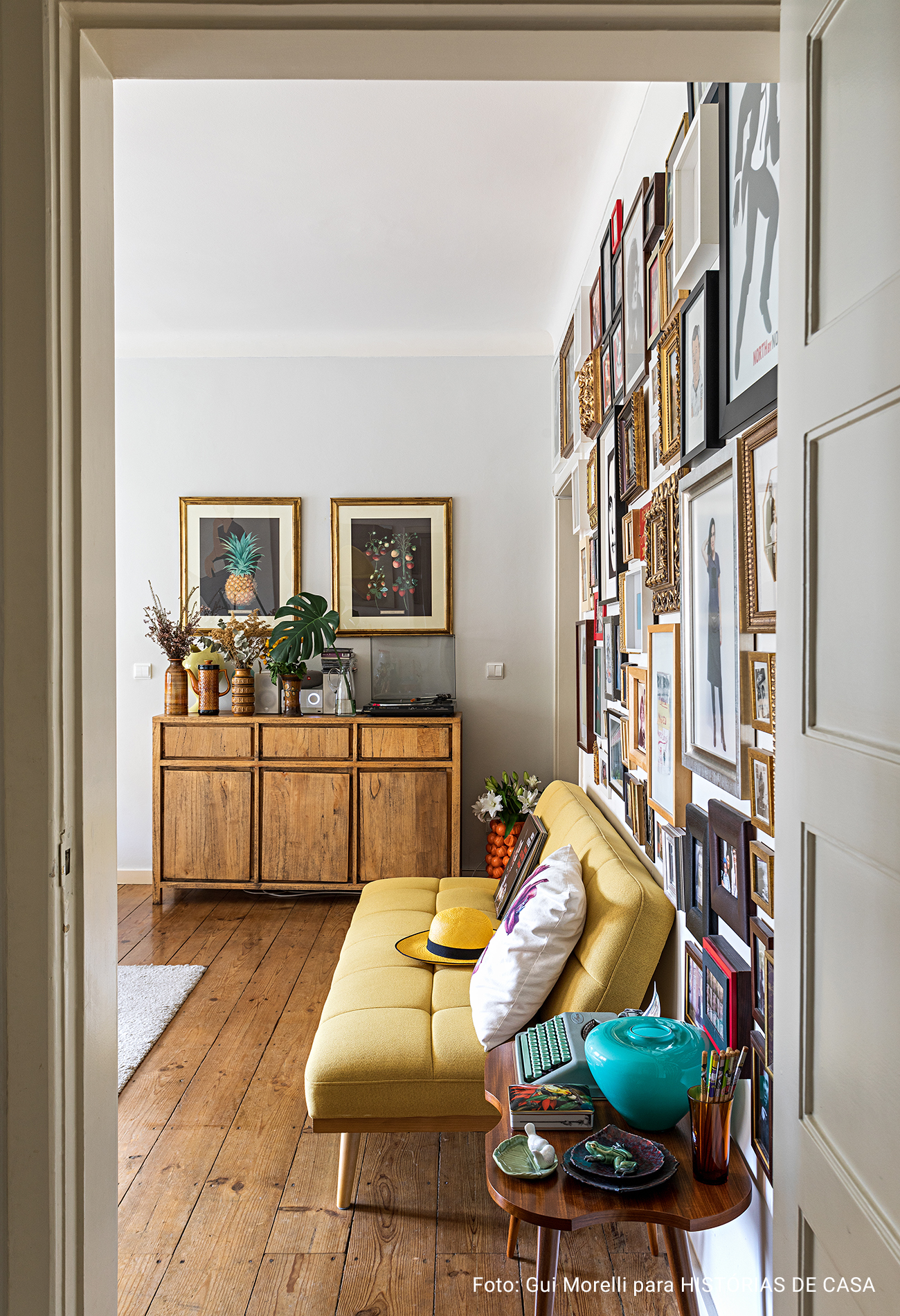 Um apartamento de muitas camadas
