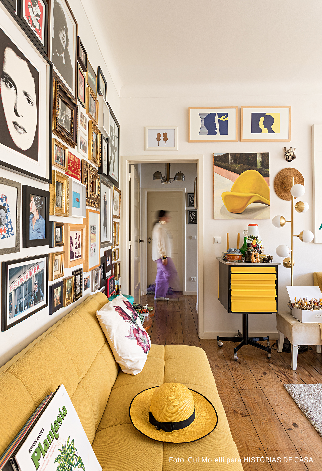 Um apartamento de muitas camadas