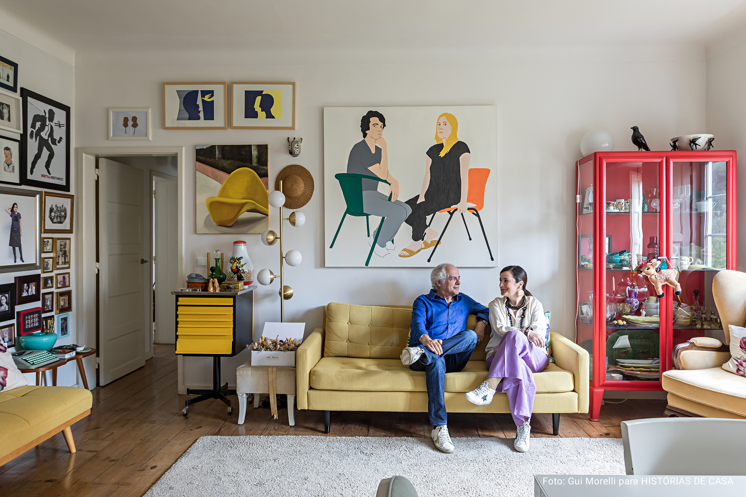 Um apartamento de muitas camadas