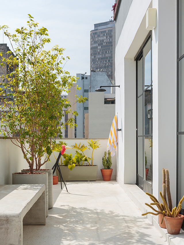 Marcenaria Moderna Casa minimalista verão cores frescas urbana leve varanda