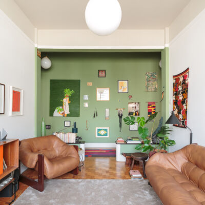 Apartamento de arquiteto mobiliado design contemporâneo