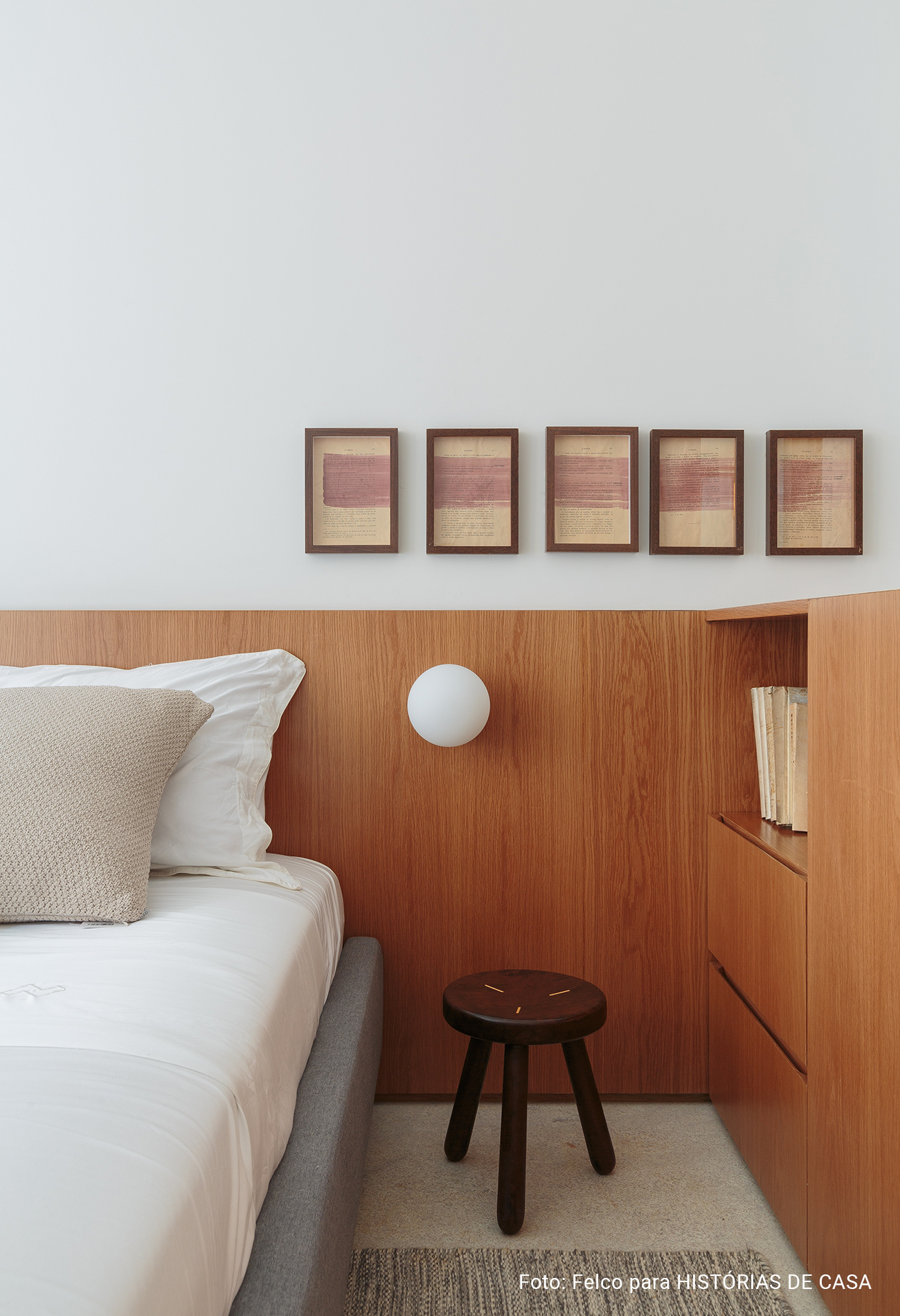 Decorado Oscar da Idea!Zarvos tem decoração minimalista com tons neutros e sala ampla.