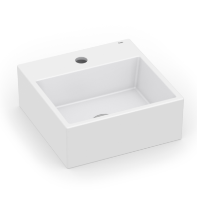 Cuba de Apoio Quadrada com mesa para metal Q1