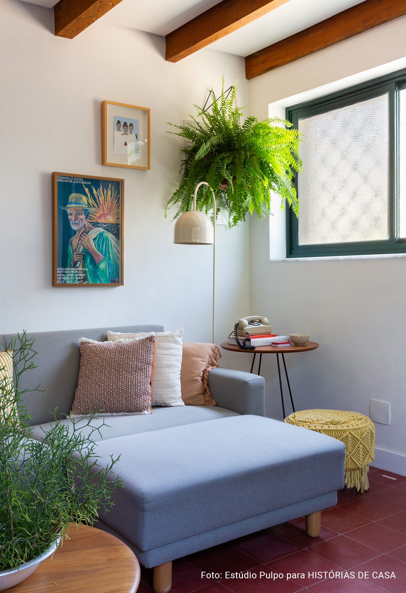 Casa de vila antiga reformada com grande área externa e jardim ensolarado, Histórias de Casa