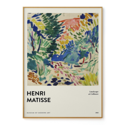 Landscape at Collioure by Matisse