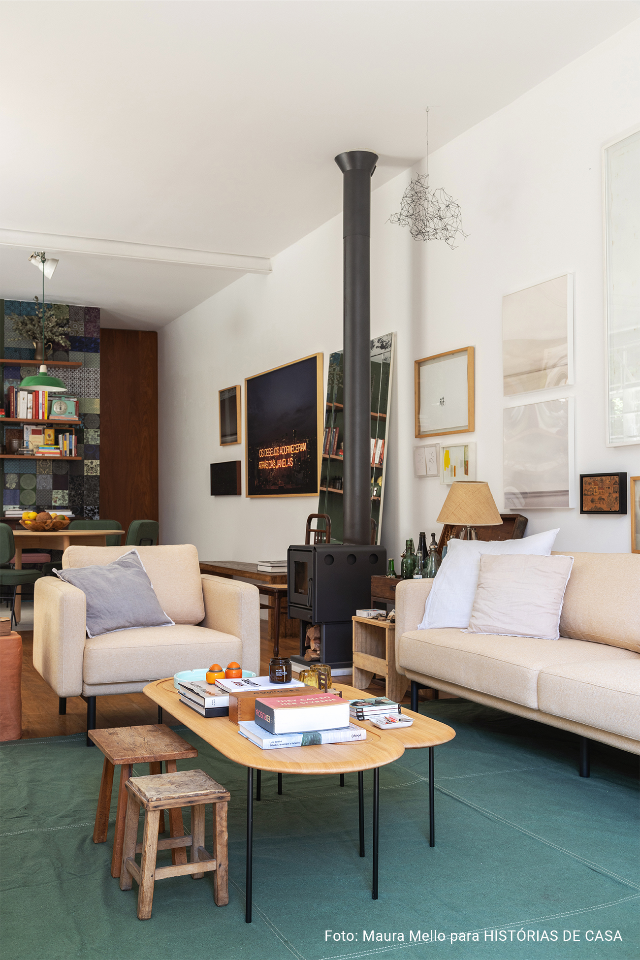 Casa arquiteta Anna Ferrari com Teto Casa, casa antiga com jardim, reforma contemporânea