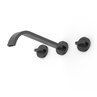 Misturador para Lavatório de Parede com Válvula