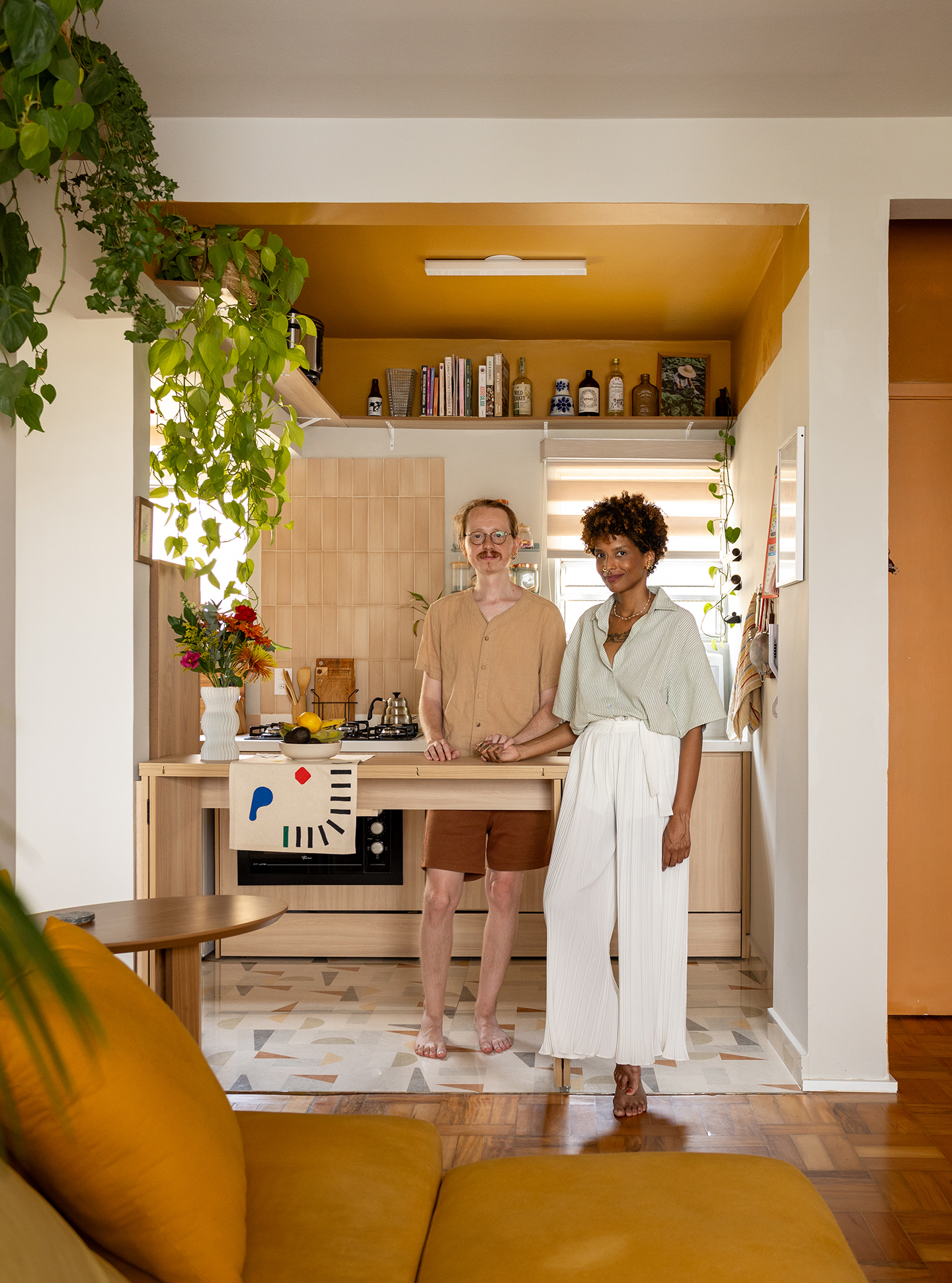 Apartamento colorido de apenas 50m2