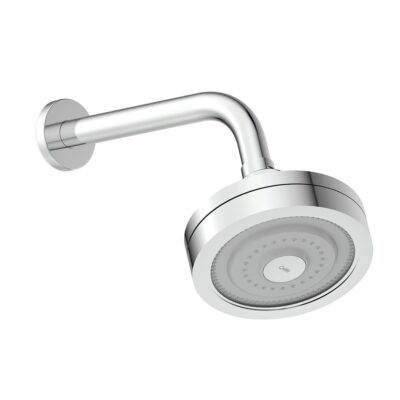 Chuveiro com braço de parede