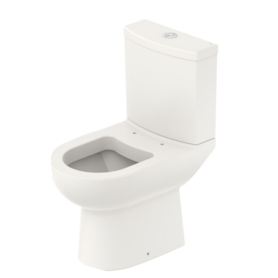 Kit de Bacia com Acoplada, Assento PP Softclose® e itens de instalação Raquel