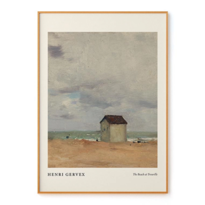 The Beach at Trouville by Henri Gervex