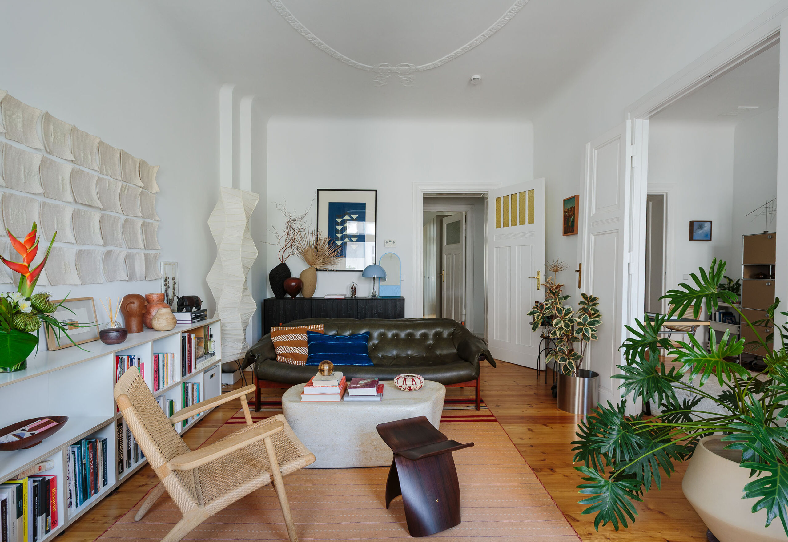 O apartamento de um alemão apaixonado pelo Brasil - Apartamento com brasilidade em Berlim Igor Josif