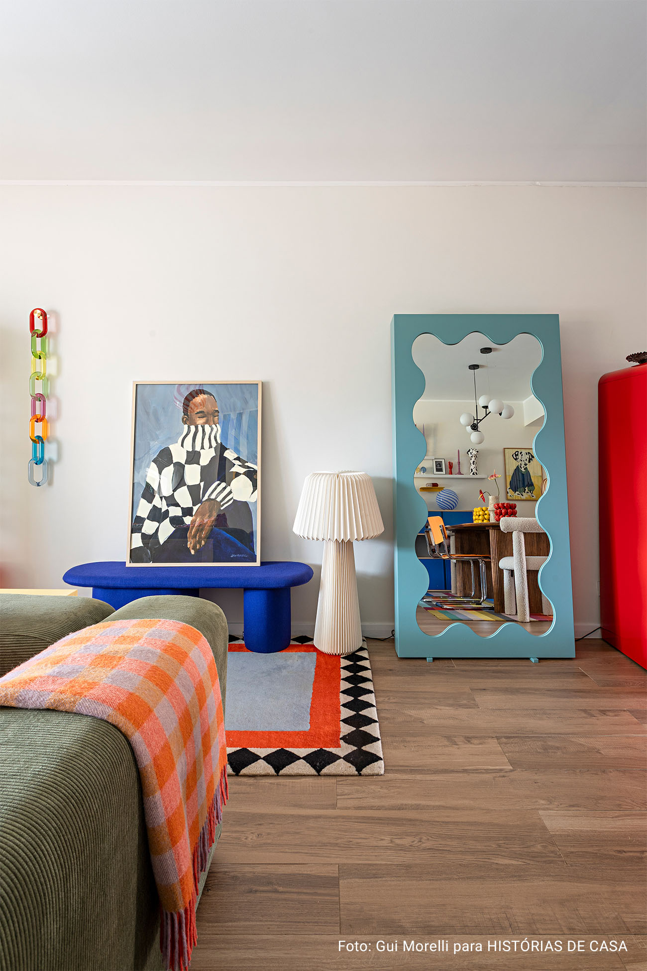 A casa mais colorida de Cascais - casa maximalista da influencer Carol Morais