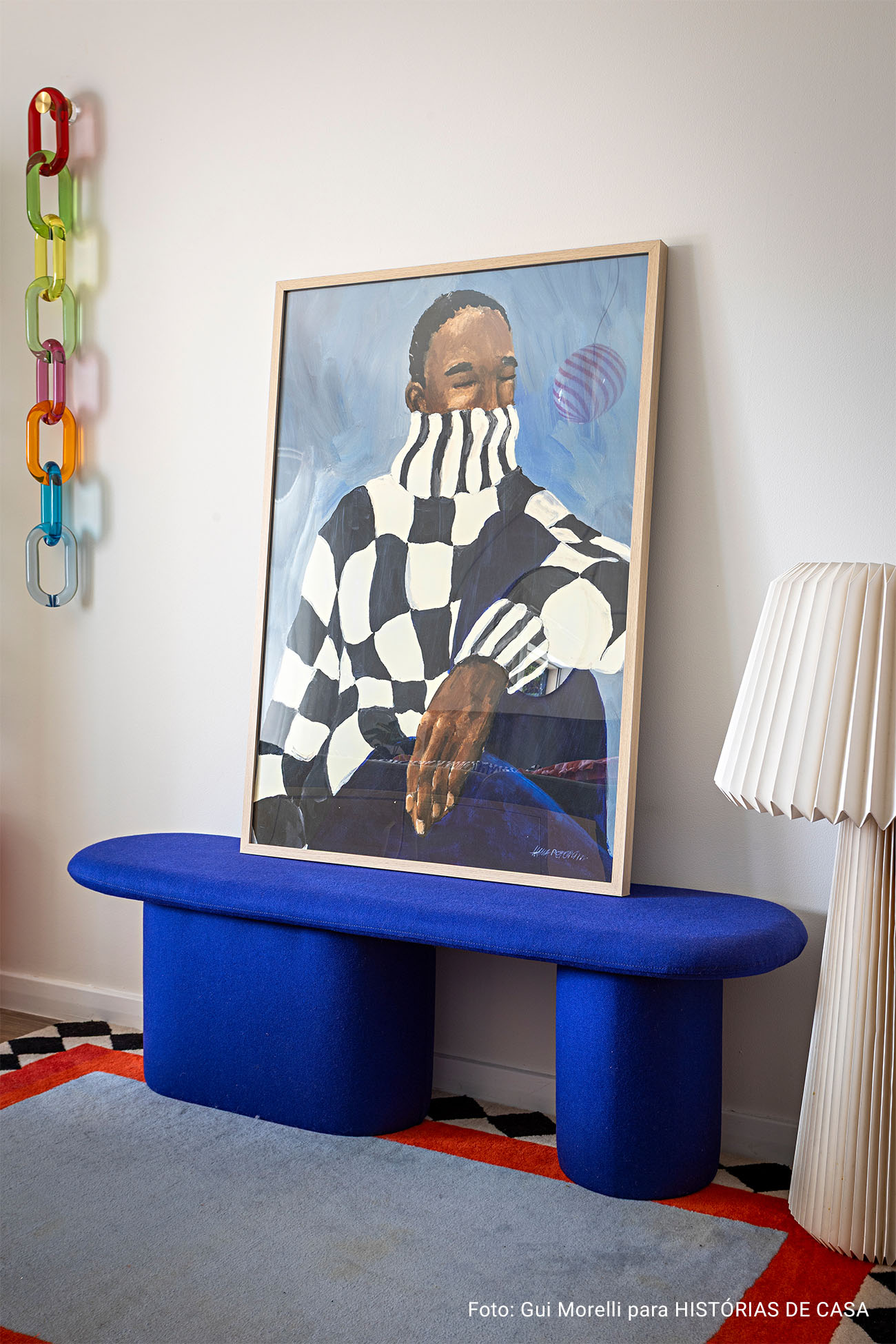 A casa mais colorida de Cascais - casa maximalista da influencer Carol Morais
