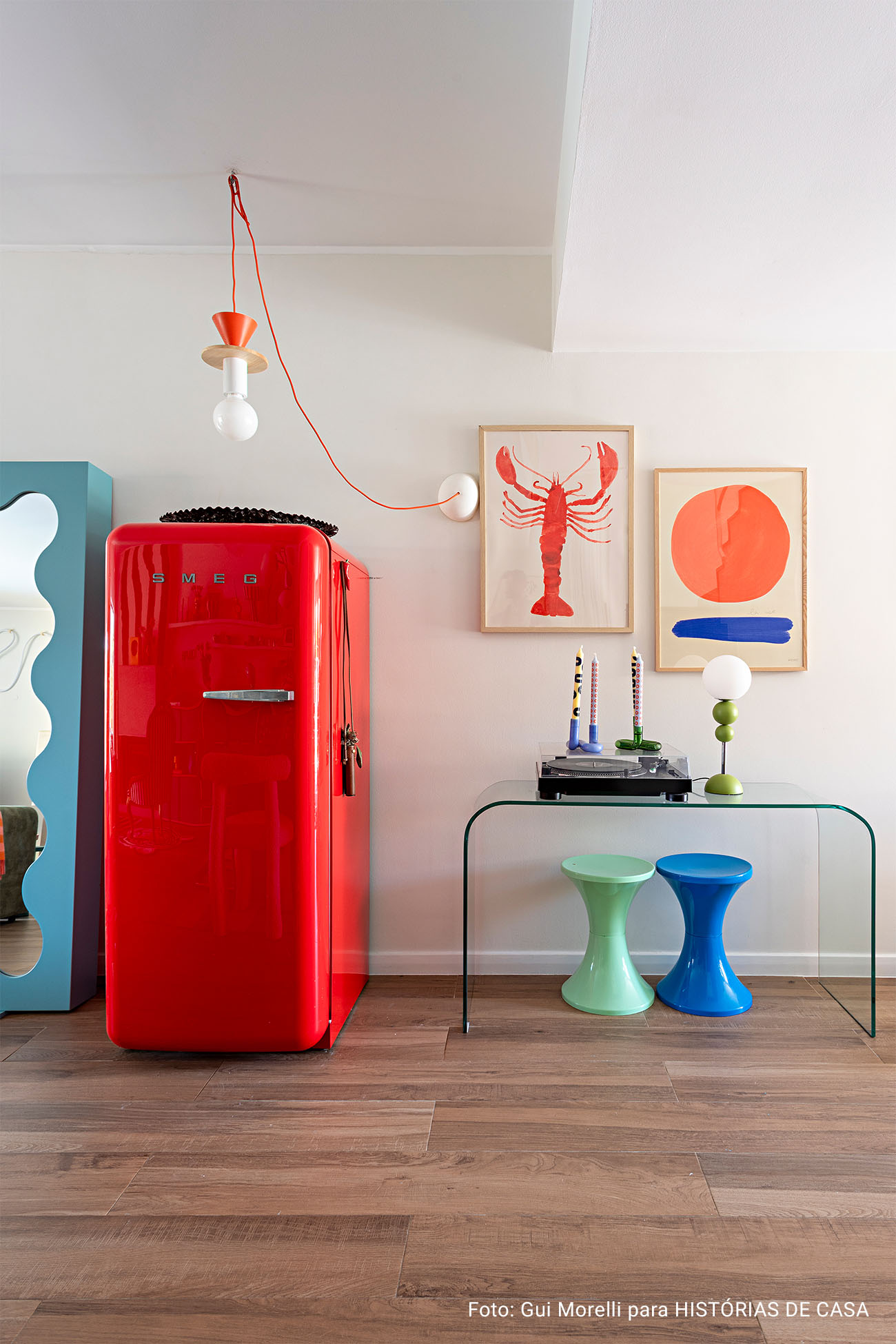 A casa mais colorida de Cascais - casa maximalista da influencer Carol Morais