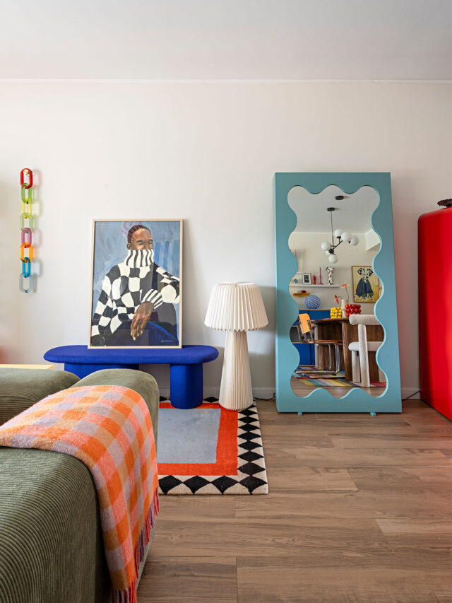 A casa mais colorida de Cascais - casa maximalista da influencer Carol Morais