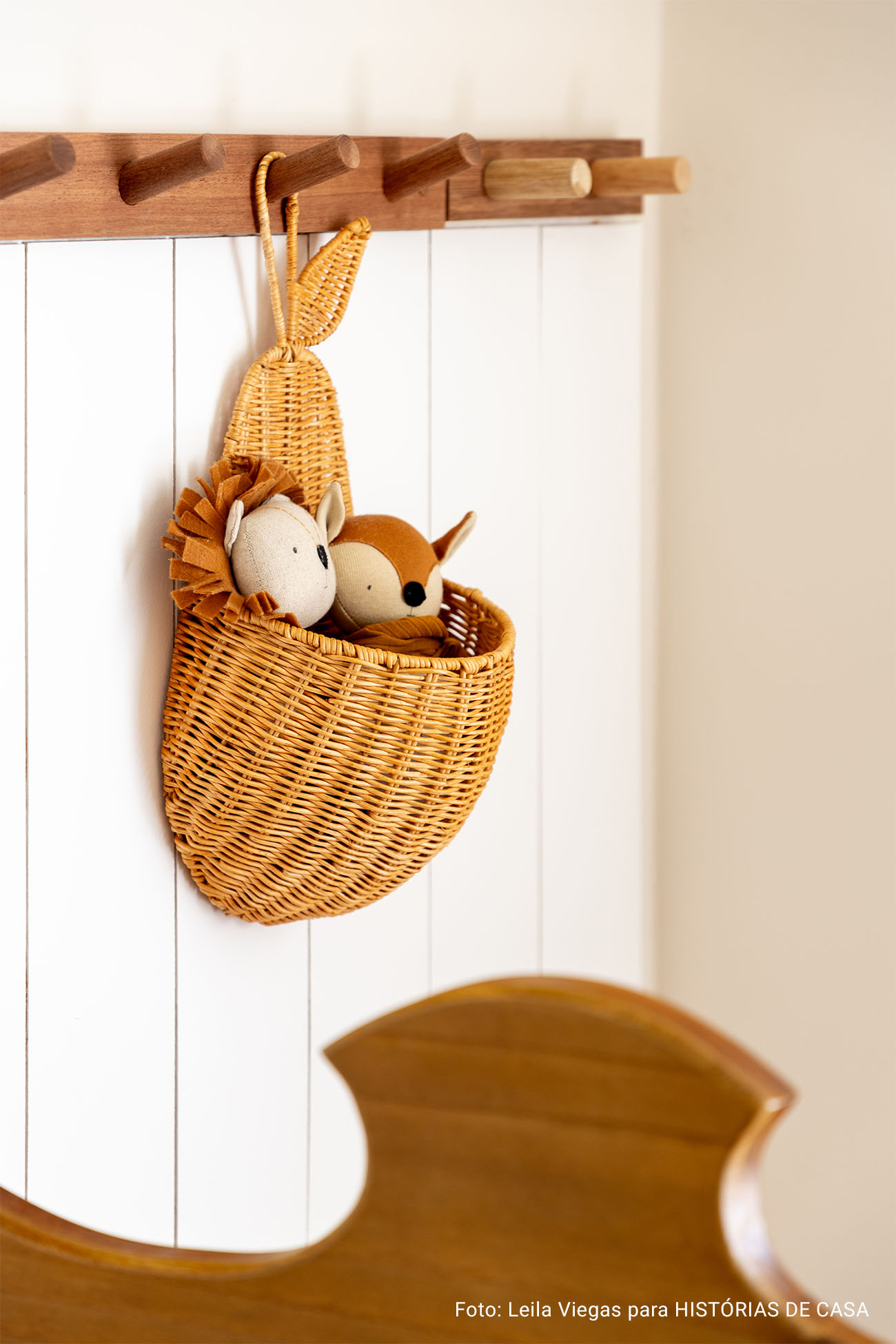 Decoração da casinha dos sonhos da designer Gabi - casa integrada com hall colorido, quarto de criança e brinquedoteca