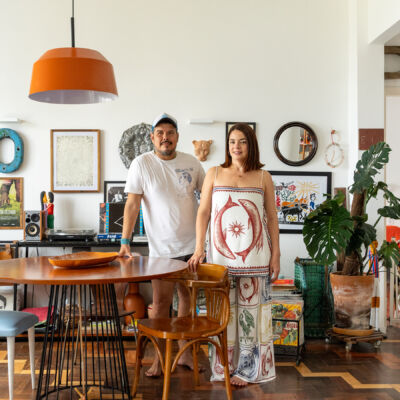 Um lar na rota do Círio de Nazaré - O apartamento de Monika e Randy dialoga com símbolos da cultura de Belém do Pará