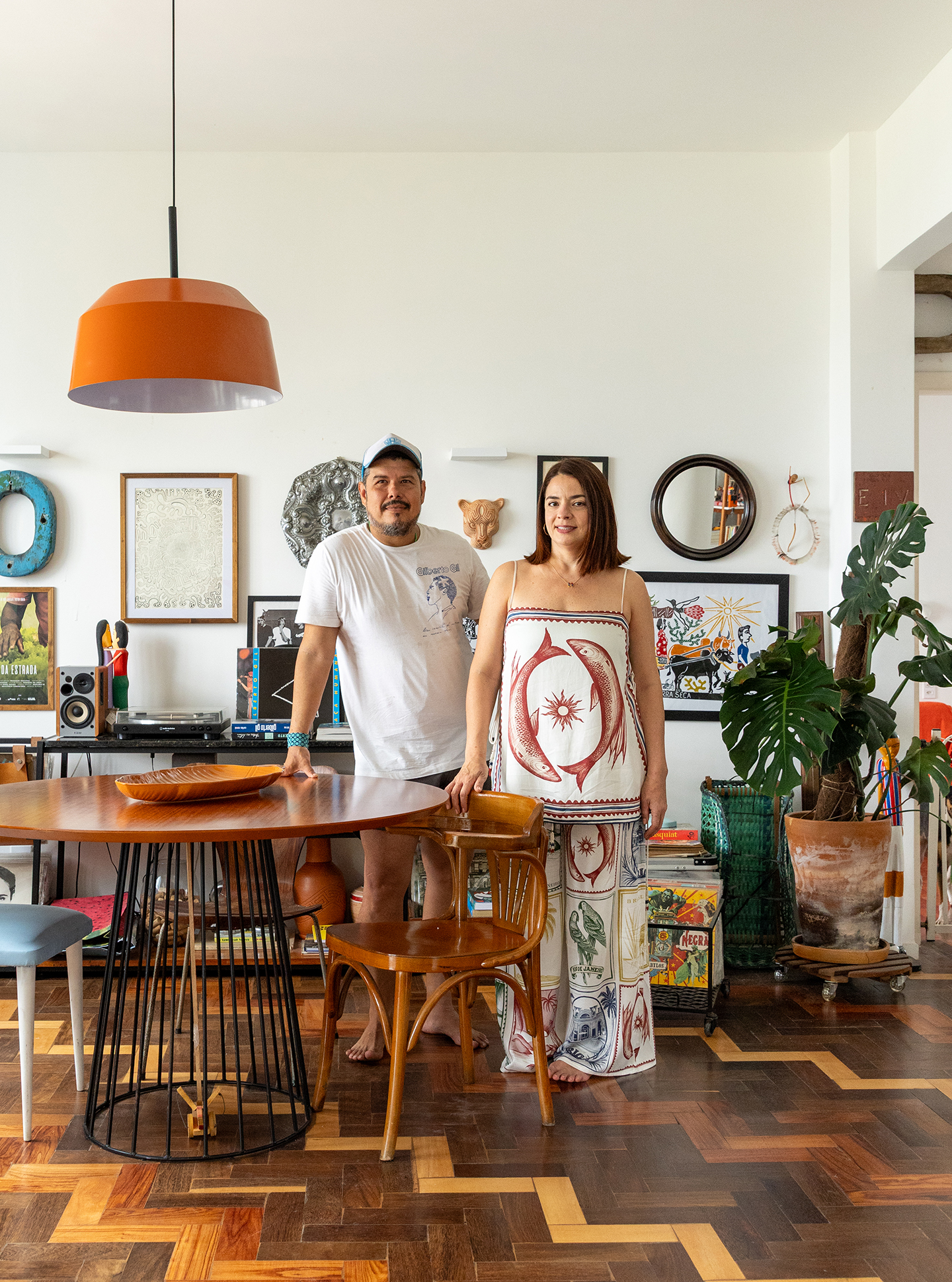Um lar na rota do Círio de Nazaré - O apartamento de Monika e Randy dialoga com símbolos da cultura de Belém do Pará