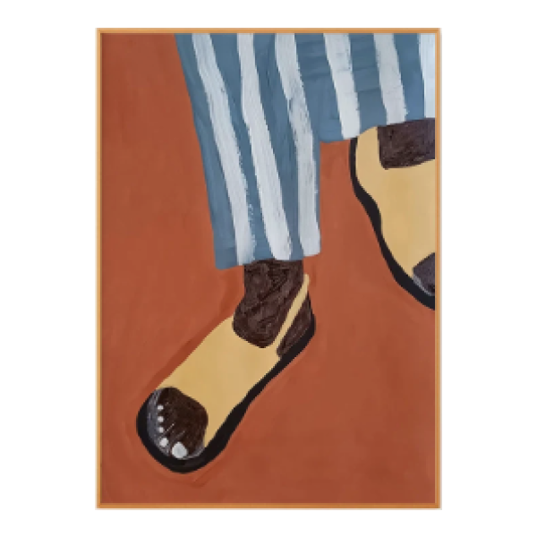 Apê acolhedor com muita arte e espaços pensados com carinho