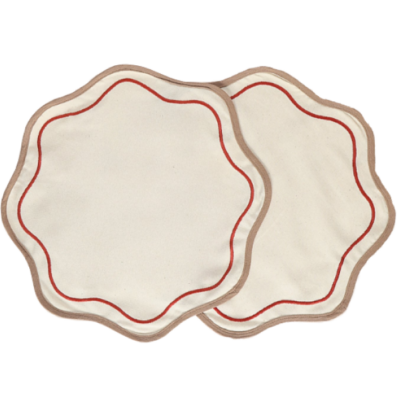 Jogo americano 2 peças Martim - bege