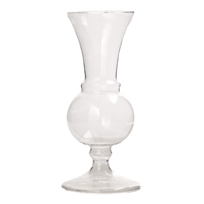 Vaso de vidro transparente Basic 16cm