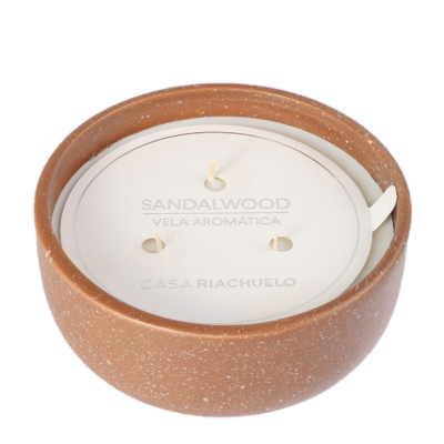 Vela aromática pote Sandalwood