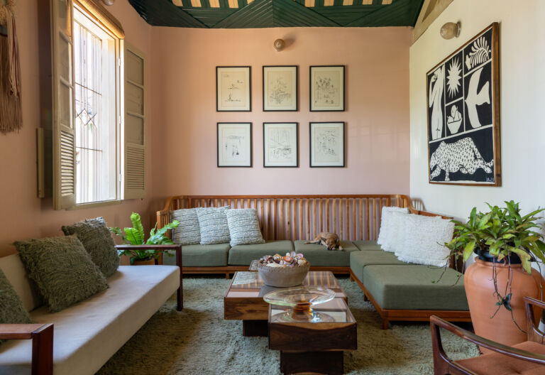 Casa dos anos 20 restaurada em Belo Horizonte