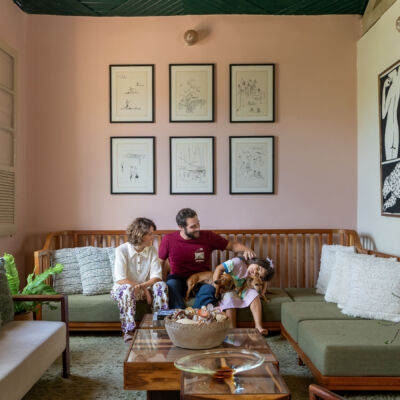 Casa dos anos 20 restaurada em Belo Horizonte