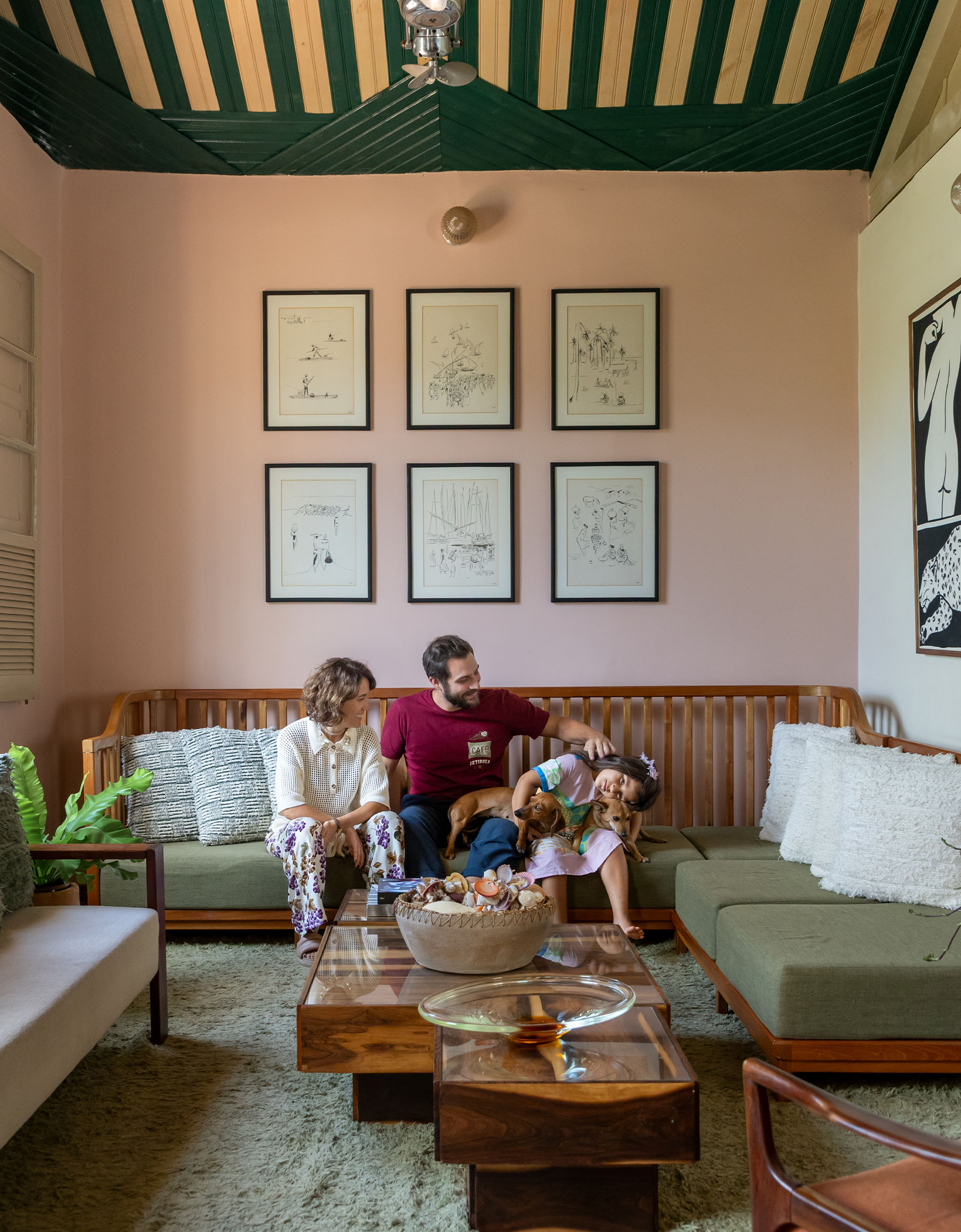 Casa dos anos 20 restaurada em Belo Horizonte