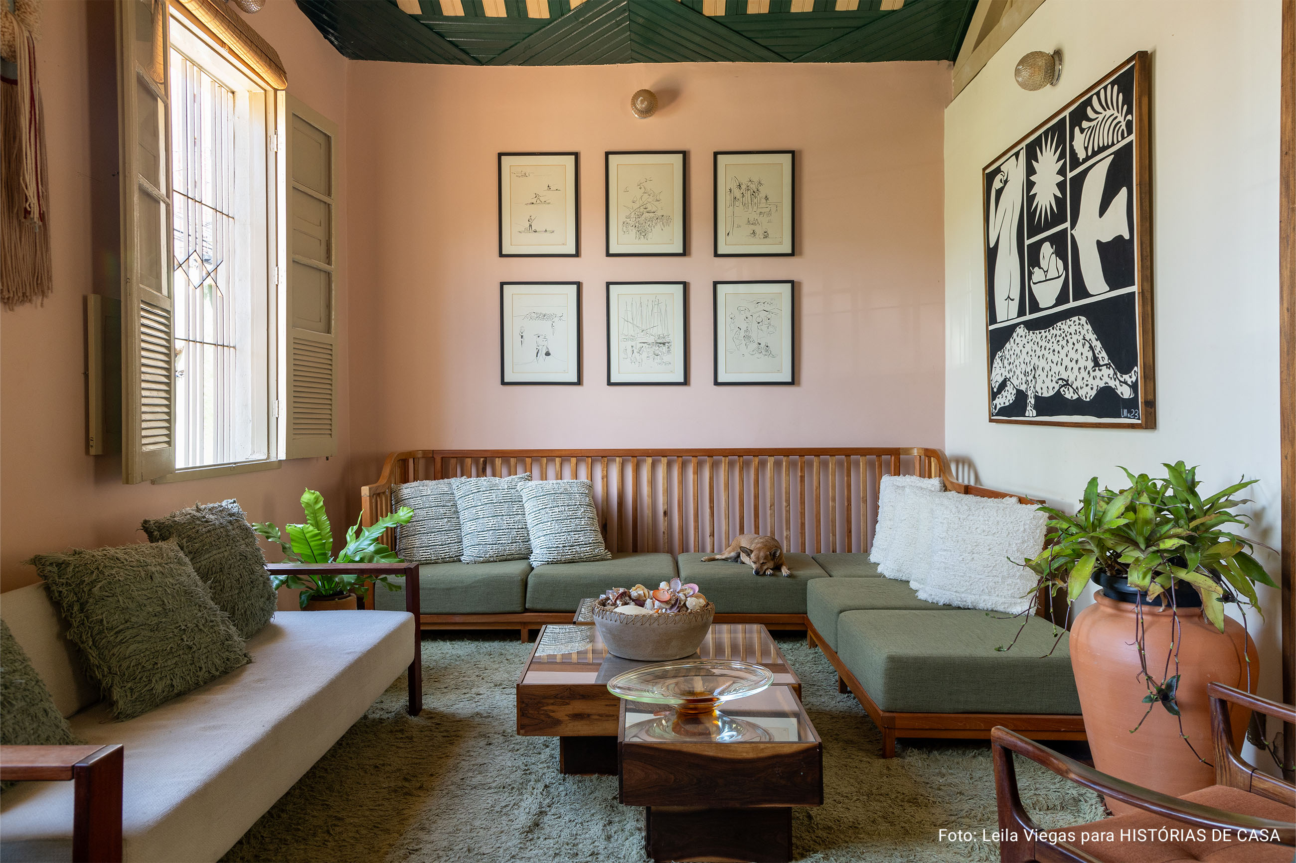 Casa dos anos 20 restaurada em Belo Horizonte