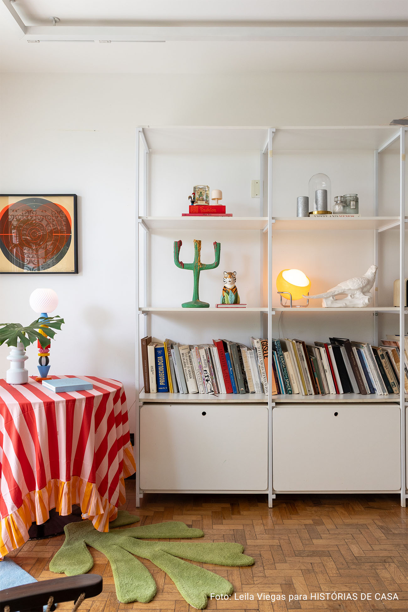 O movimento constante de uma casa viva (e festiva)