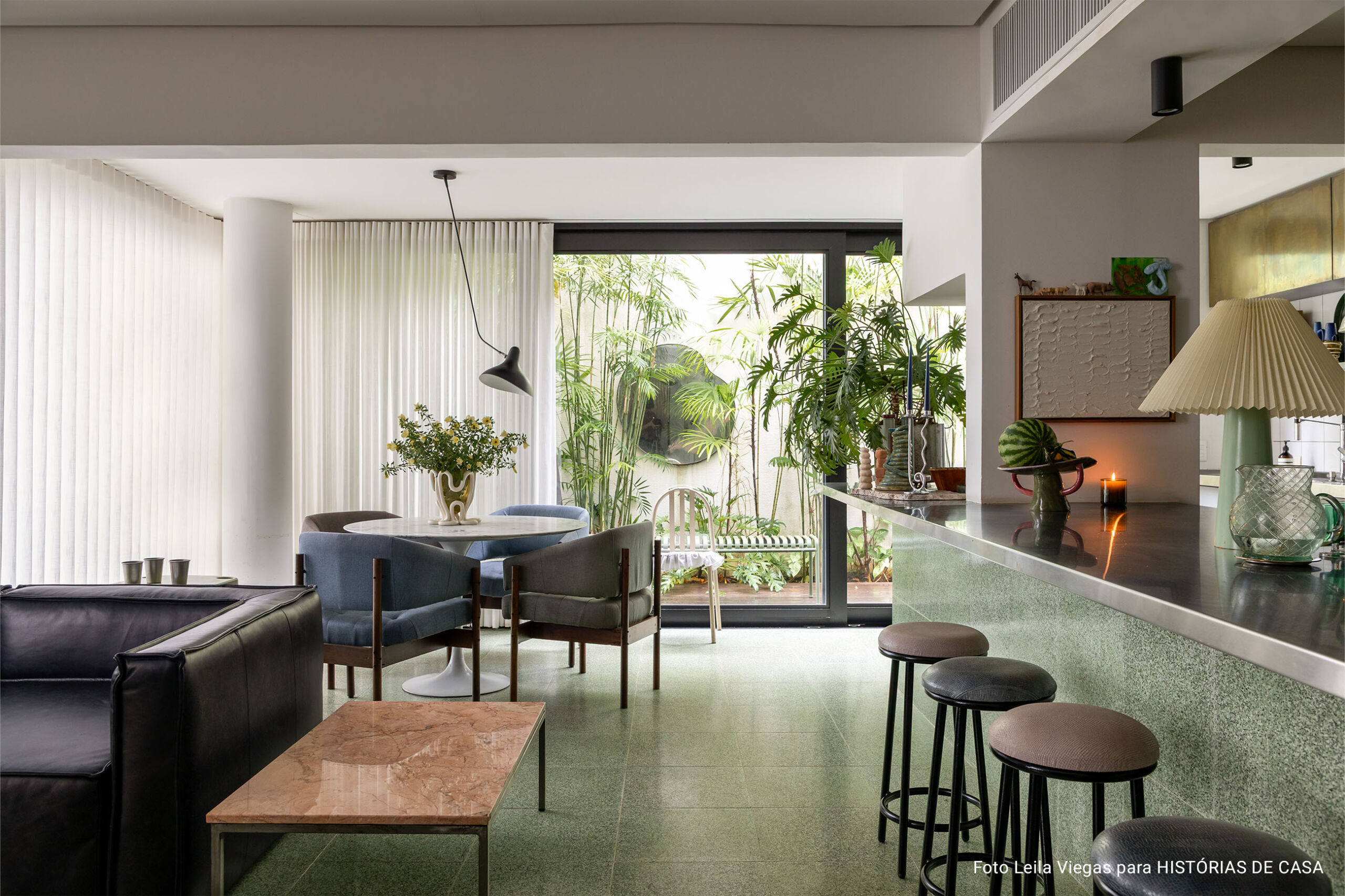 O toque autoral da casa de Valdomiro Favoreto em Londrina