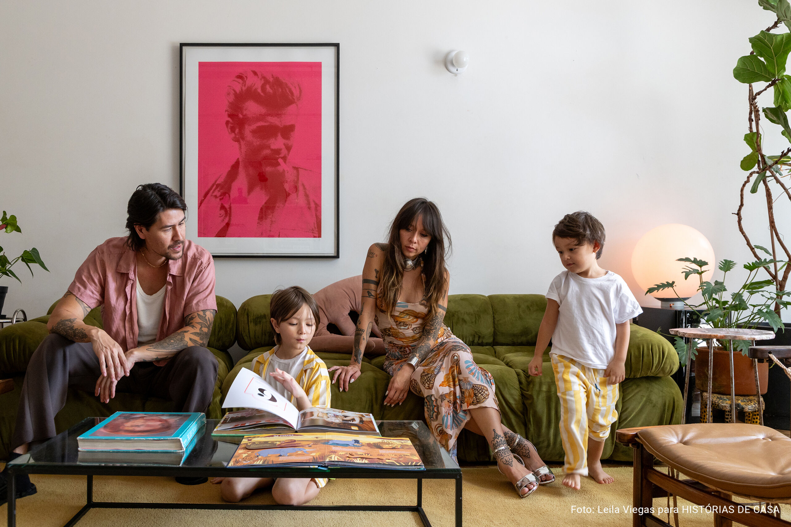 Apartamento cool de Thais Fujarra e Eik Sorgi em Londrina