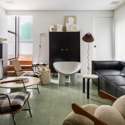 A casa do designer Valdomiro Favoreto em Londrina