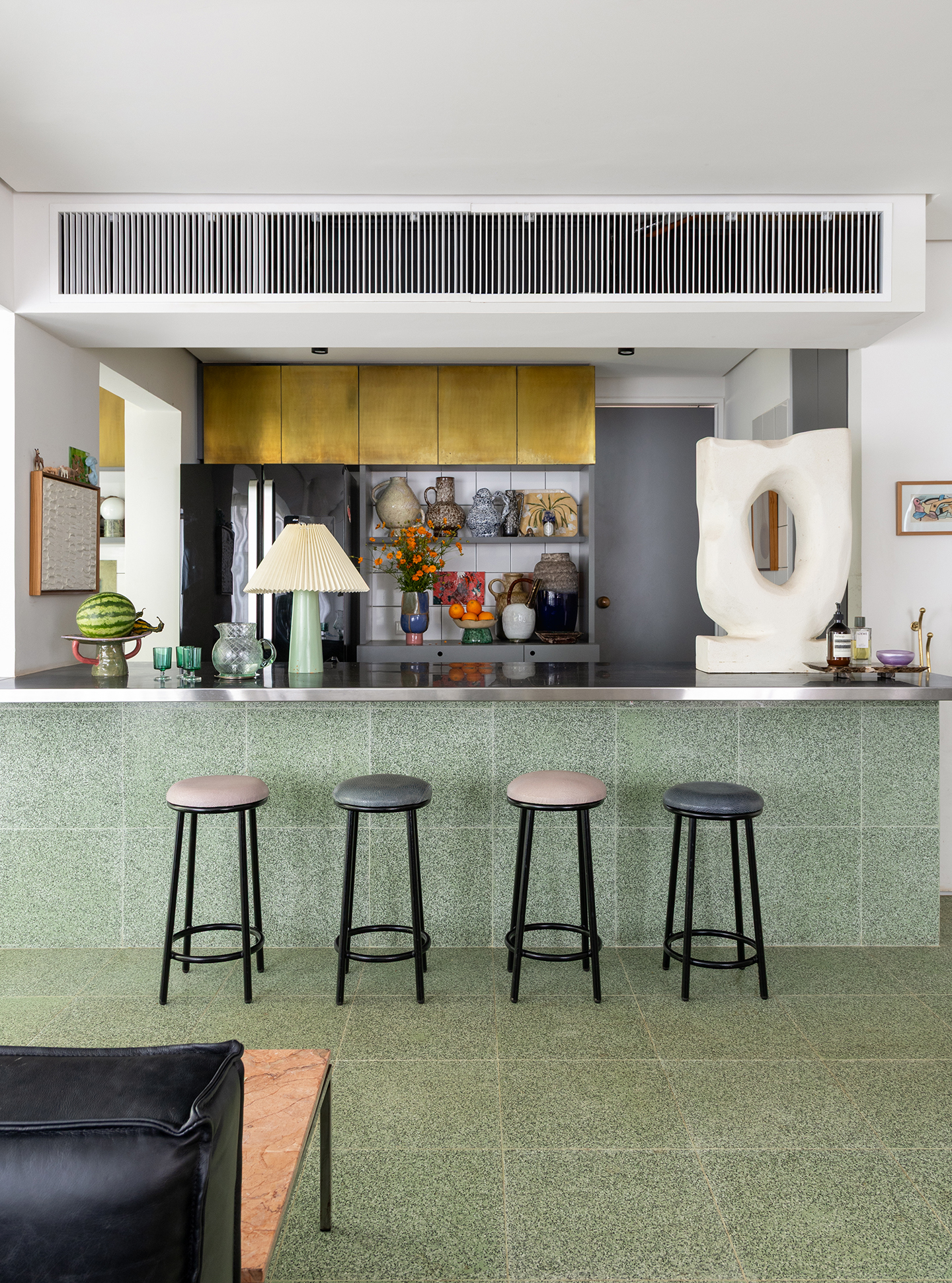 A casa do designer Valdomiro Favoreto em Londrina