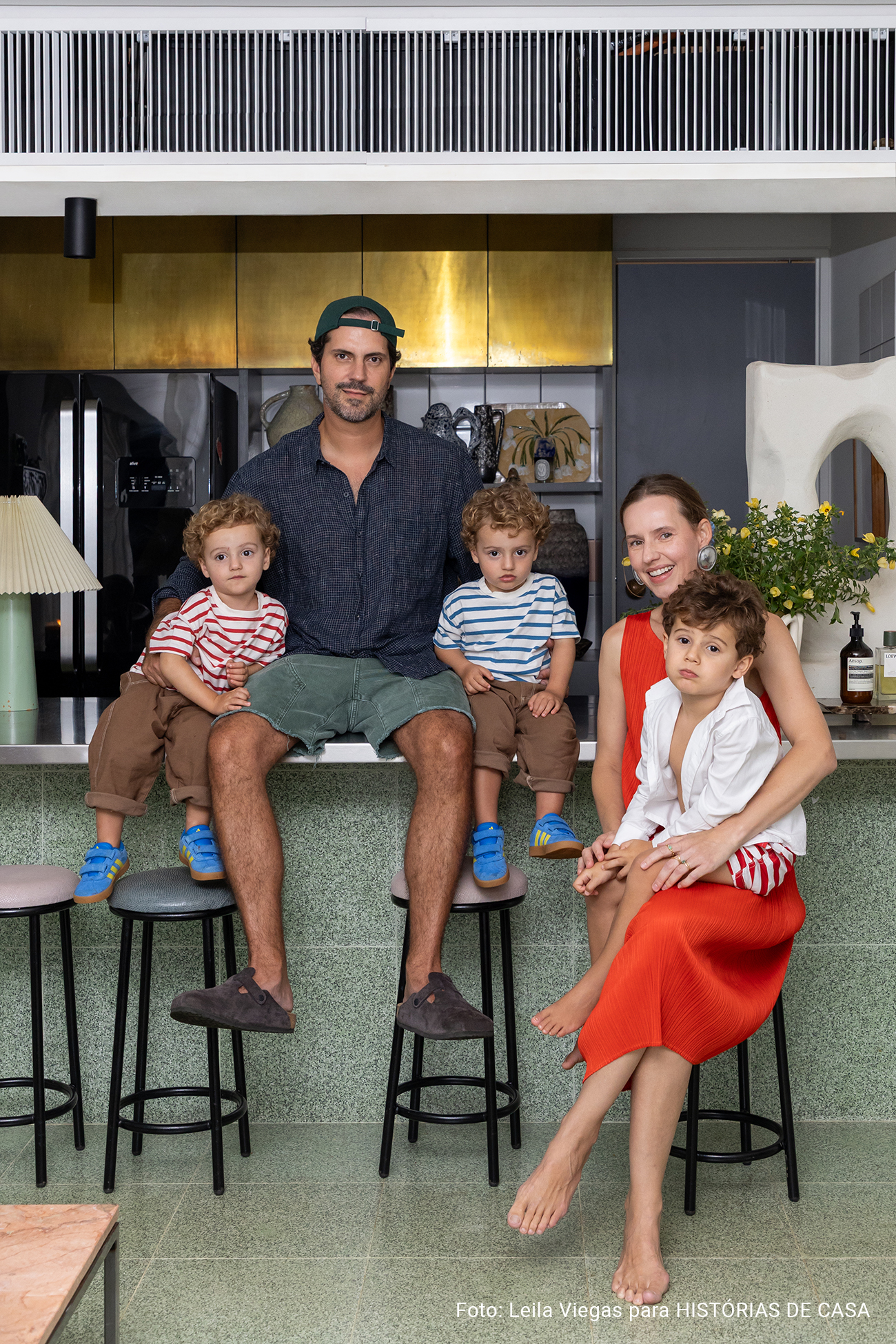 A casa do designer Valdomiro Favoreto em Londrina