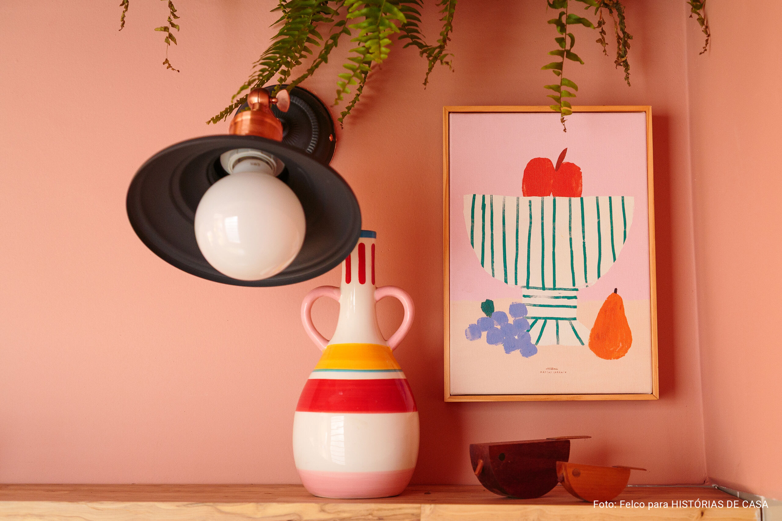 Apartamento alugado com ótimas ideias de decoração e muitas cores alegres