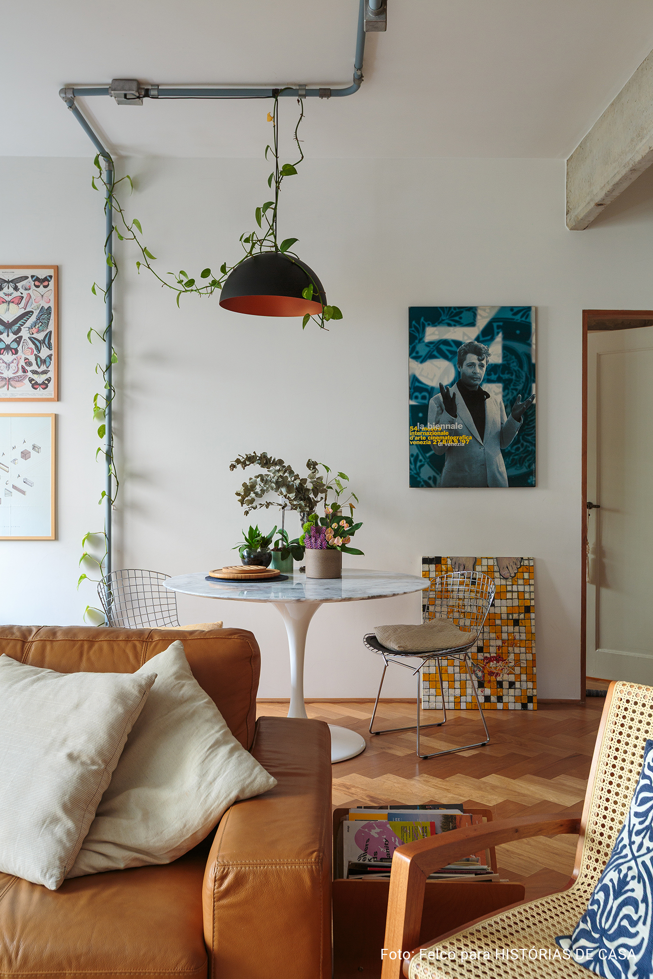 Apartamento no edifício Piauí com projeto de reforma moderno e ambientes integrados