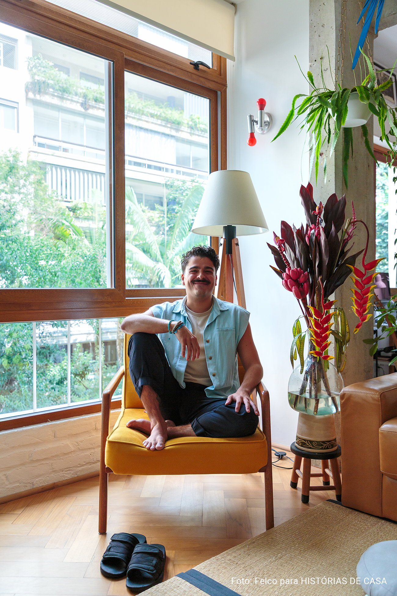 Apartamento no edifício Piauí com projeto de reforma moderno e ambientes integrados