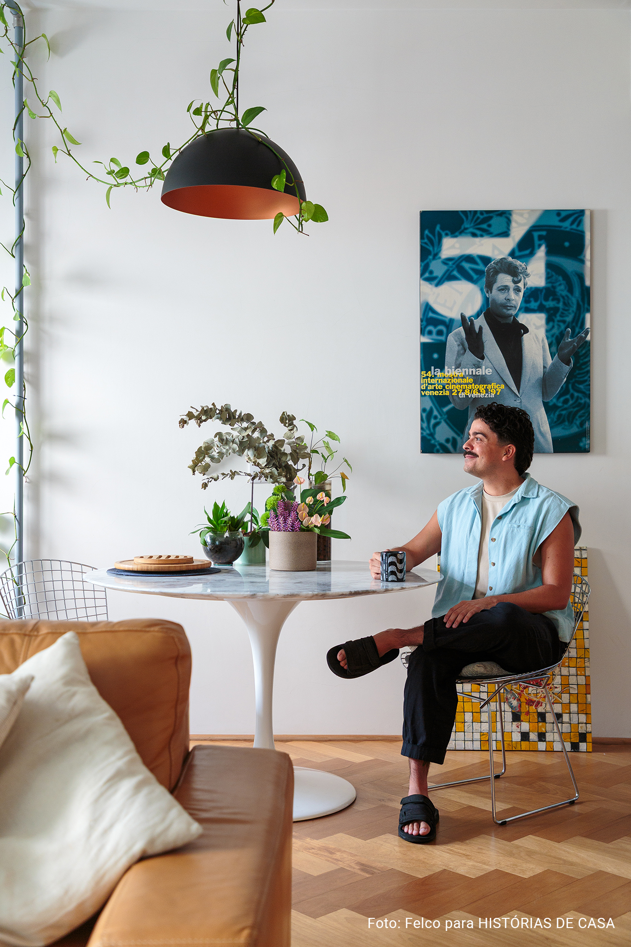 Apartamento no edifício Piauí com projeto de reforma moderno e ambientes integrados