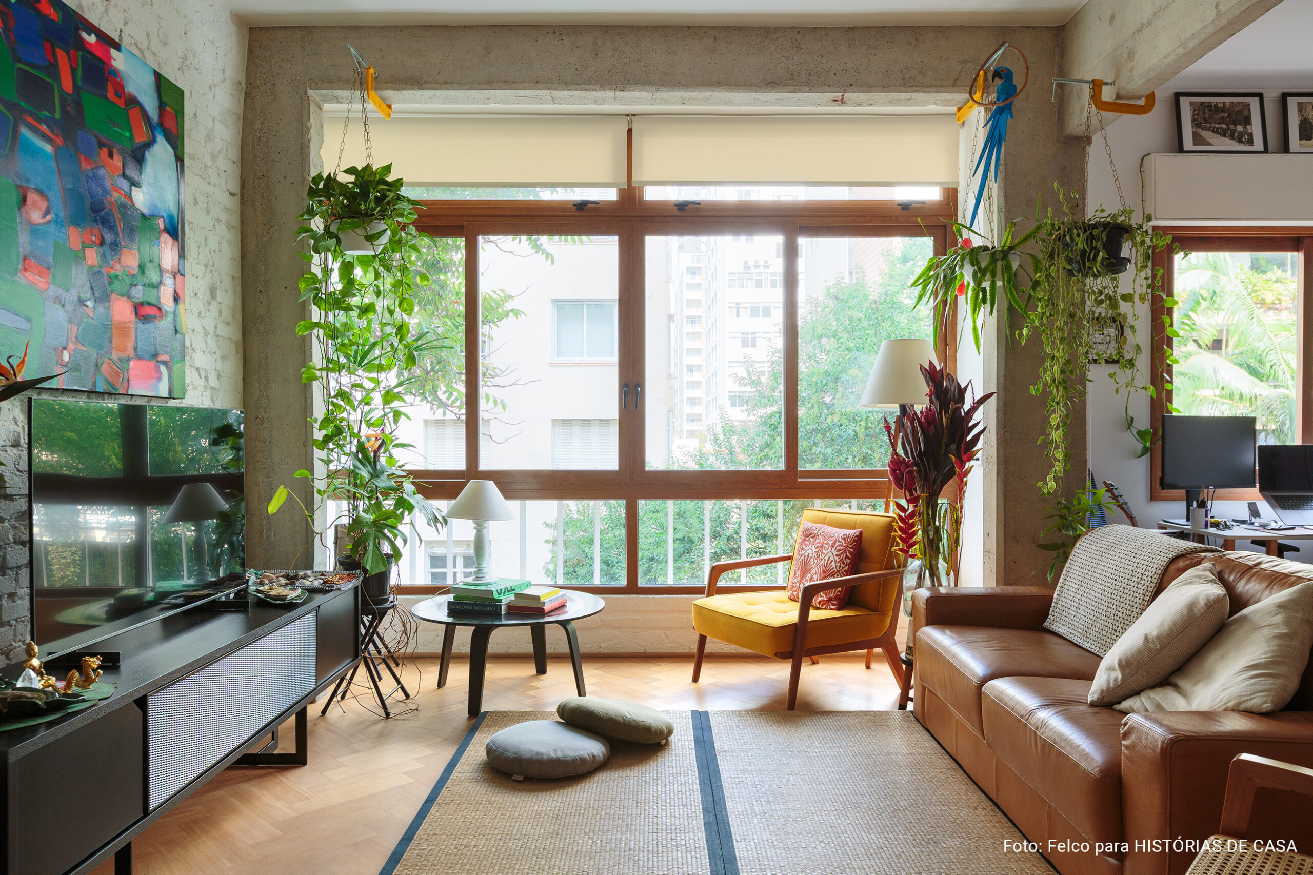 Apartamento no edifício Piauí com projeto de reforma moderno e ambientes integrados