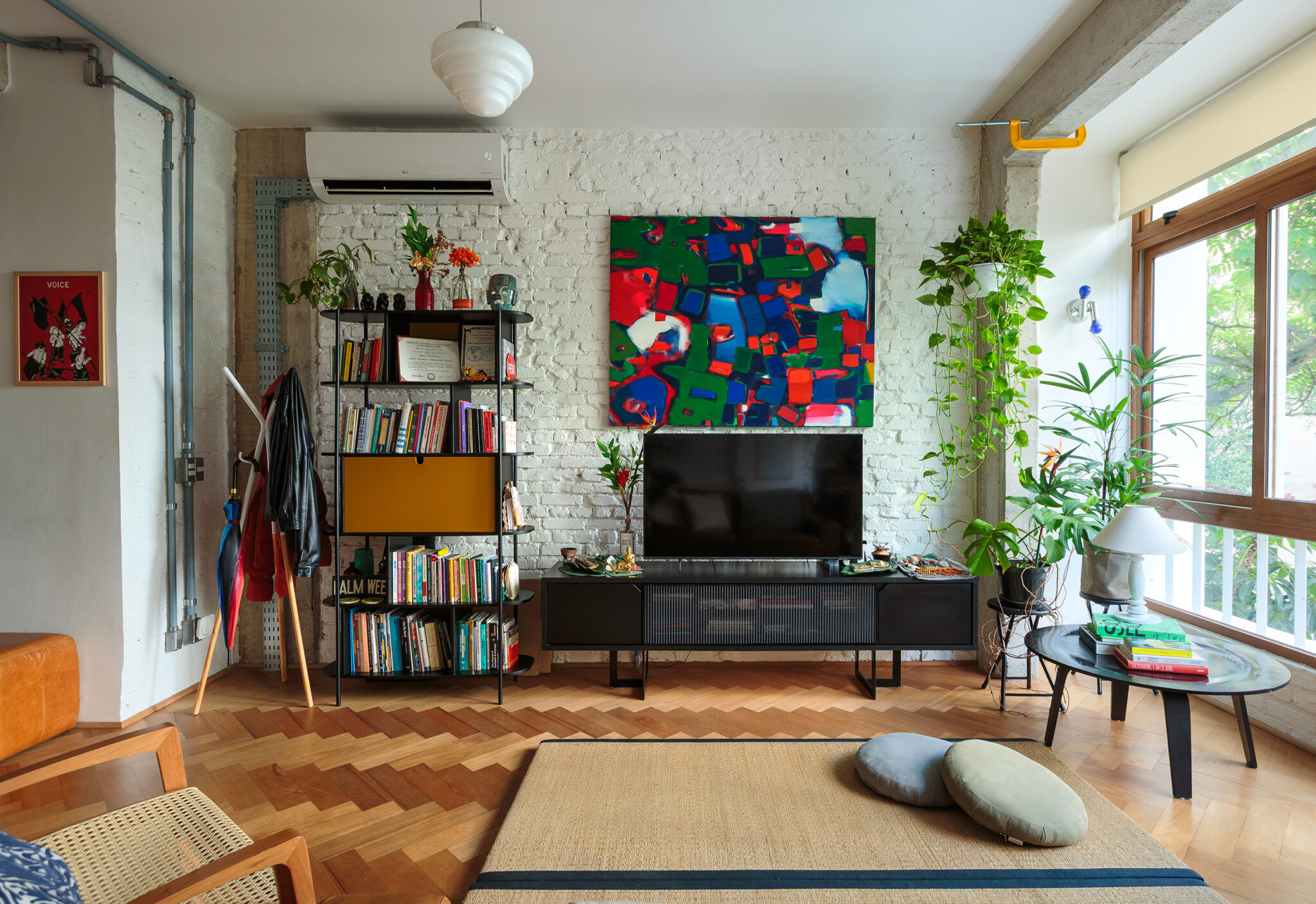 Apartamento no edifício Piauí com projeto de reforma moderno e ambientes integrados