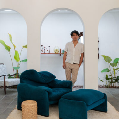 Casa antiga com peças de mobiliário modernista brasileiro, Paul da NHAWPA