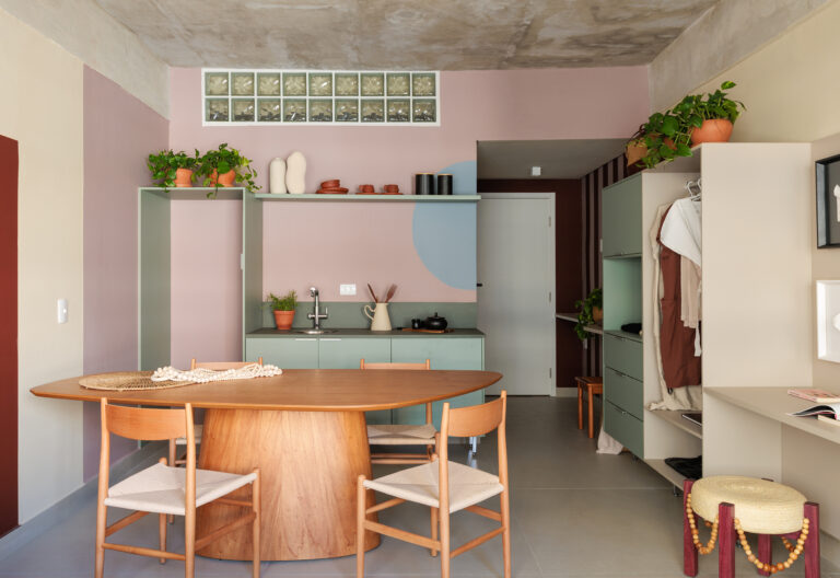 Apartamentos decorados no Edifício Tebas, no centro de São Paulo, empreendimento da Somauma