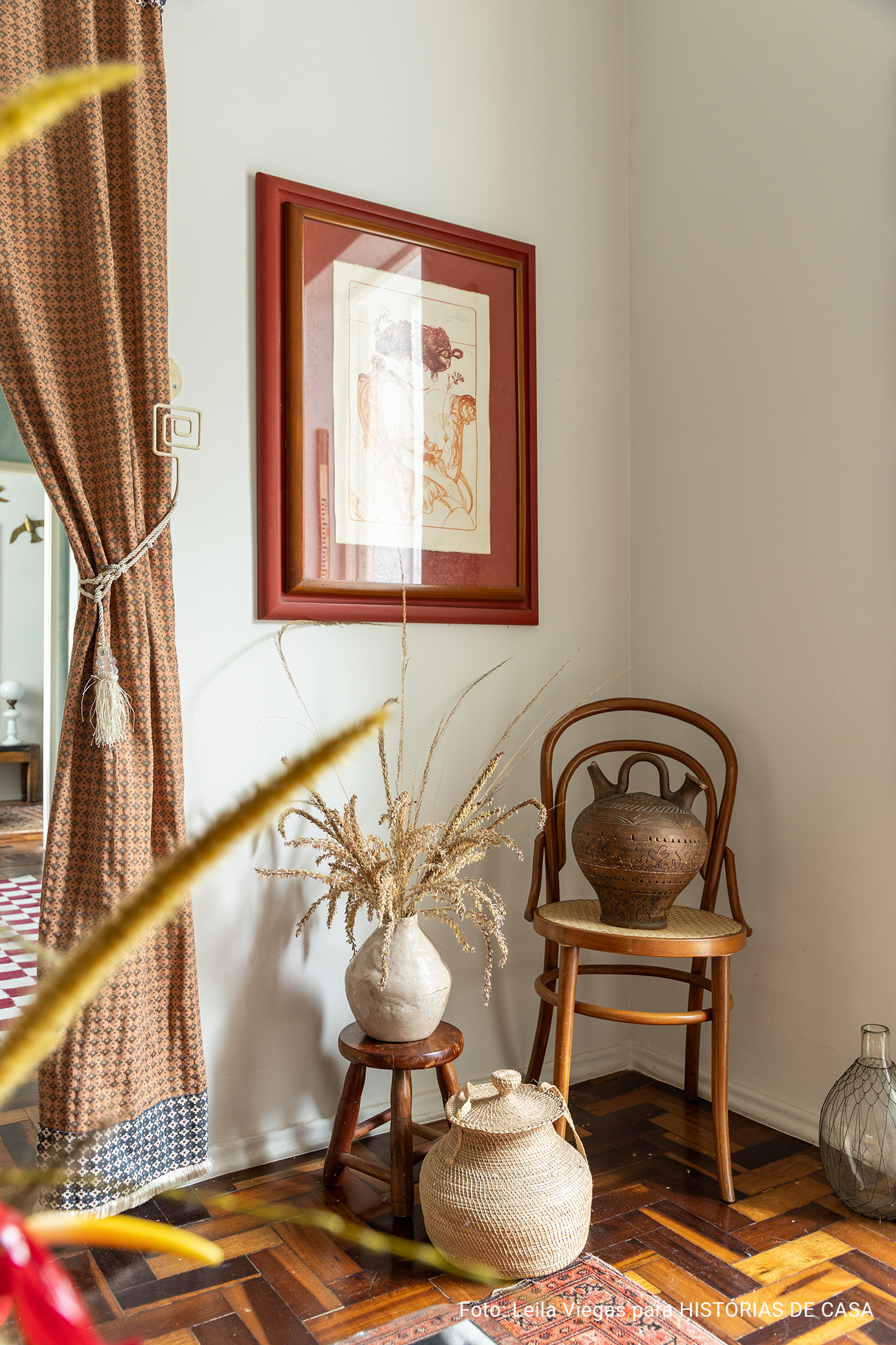 Apartamento com decoração vintage do Derek Mangabeira no Rio de Janeiro